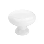 Banqin 10 Pack Cabinet Knobs, Plastic Round Drawer White Single Hole Kitc. Fixed Price $28.98.