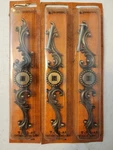 Lot Of 3 Amerock Provincial Cabinet Knob Back Plates Antique English T-702 C70. Fixed Price $22.95.