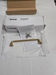 Kohler 25495-2MB Artifacts 7" Cabinet Pull, Vibrant Moderne Brushed Brass. Fixed Price $38.00.
