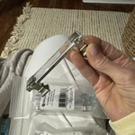 Brainerd Square Glass 3" Center Satin Nickel Clear Drawer Pull Handle QTY.3. Fixed Price $15.00.