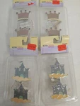 8 Restore & Restyle Knobs Fairy Princess Collection W/screws CASTLES/CROWNS(#293. Fixed Price $19.99.