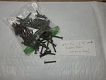 #8-32 X 1-1/4" Cabinet Drawer Knob Pull Screws.. Pack Of 100..BRONZE Color... Fixed Price $16.99.
