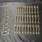 Vtg Amerock 737A-1 RD/1977 Cabinet (30) + Drawer PULLS(8) Pat D-246759. Fixed Price $99.99.