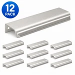 Amerock Streamline Tab 6" Polished Chrome Modern Cabinet Edge Pulls 12 Pack. Fixed Price $84.99.