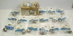 Amerock BP1443G10 Satin Nickel Brass Football Oval Knob 1.25" - 18 Piece Lot New. Fixed Price $29.99.