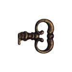 Bosetti Marella Vintage 101344.09 Mock Key Pull Dark Antique Brass. Fixed Price $9.99.