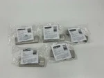(5) Amerock BP55364G10 Riva Inch - Handle Cabinet Pull Satin Nickel Lot. Fixed Price $32.94.