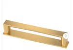 (2PK)LIBERTY 3 -76MM Geometric Square Backplate Pull Modern Gold P48868C-117-C. Fixed Price $9.98.