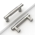 Coinkoly 10 Pack 3''(76MM) Brushed Nickel Knurled Cabinet Handles Kitchen Satin. Fixed Price $72.11.