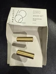 Pk Project 62 Knob Set Brushed Brass. Fixed Price $8.64.