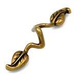 P7306-LP Lancaster Polished Brass 3"CC Leaf Cabinet Handle Pulls Belwith Hickory. Fixed Price $13.32.