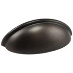 Oil Rubbed Bronze Cabinet Drawer Dresser Cup Pull Handles Cc 3" 6 Pack. Fixed Price $13.99.