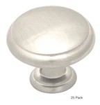 25 Pack Cosmas 5422SN Satin Nickel Cabinet Round Knobs Hardware 1/4. Fixed Price $24.99.