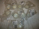 Amerock Allison 69128 Cabinet Knob Door Drawer Pull Off White Round Lot. Fixed Price $20.00.