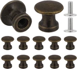 Kalione 12 Pcs 1/2 Inch Mini Drawer Pulls, Handles For Jewelry Box,small Cabinet. Fixed Price $10.69.