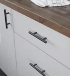 5, 10-PACKS (50 Total) Design House Hollow Bar 3" Matte Black Drawer Pull. Fixed Price $60.00.