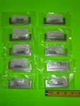 10X) Satin Nickel Finish Mascot Hardware 3" Cc Square Drawer Cabinet Pull Handle. Fixed Price $25.28.