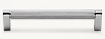 Rh Restoration Hardware Lambeth Knurled Pull Handle Polished Chrome 8" 24170033. Fixed Price $57.99.