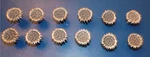 Metal Sunflower Detailed Drawer Pulls Cabinet Knobs Set Of 12 Pieces. Fixed Price $51.00.