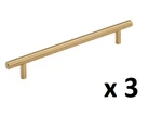 *3* Amerock 7-9/16 In. Modern Champagne Bronze Cabinet Bar Pulls (BP40518CZ). Fixed Price $14.99.
