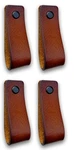 Brute Strength Drawer Pulls Cognac 4 Pcs 6-1/2 X Leat. Fixed Price $35.71.