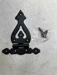 Adonai Hardware-antique Cast Iron Vintage Hinges (5.3" X 4 Pack, Matte Black). Fixed Price $99.99.