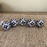 5 Vtg World Market Black White Cabinet Knobs Drawer Pulls Ceramic Hand Painted. Fixed Price $32.95.