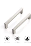 Ravinte 15 Pack Inch Kitchen Square Cabinet Handles Brushed Nickel Drawer P.... Fixed Price $45.00.
