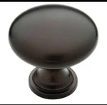 Lot Of 22 Liberty Round Dark Oil Rubbed Bronze Hollow Cabinet Knob 1-1/4 IN.32MM. Fixed Price $23.99.