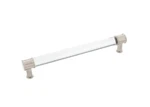 Hickory Hardware Midway 7 9/16" To Modern Acrylic Bar Cabinet Pull Drawer. Fixed Price $15.99.