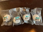 1" Cabinet Knobs White Plastic Hardware Lot X4PKS Laurey 34642 New!. Fixed Price $6.99.