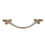 Amerock Provincial Drawer Pull Polished Brass White 3"CC Leaf BP3407-B. Fixed Price $5.67.