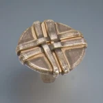 Lot 8 Round Western Rustic Drawer Pull Handles Pewter Bronze Anne At Home New. Fixed Price $32.40.
