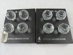 Bino Luxurious 8 Piece Crystal Drawer Knobs Round Handle Cabinet New. Fixed Price $34.95.