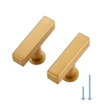 Joy Decor 20 Pack Champagne Gold 5" Hole Cabinet Pulls T-bar Stainless Steel. Fixed Price $58.32.