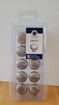 Hickory Hardware Project Pack 10 Cabinet Knobs Satin Nickle Finish 1/4". Fixed Price $14.99.