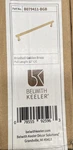 Belwith Keeler B079411-BGB Verge 12" Knurled Handle Brushed Golden Brass. Fixed Price $111.99.