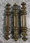 Vtg Lot Of National Lock Brass Cabinet Drawer Pulls Handles 1973 FO-3704-001. Fixed Price $15.00.