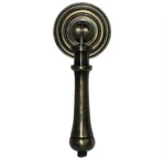 Gado Hardware HTP1010 Teardrop Pull With Rosette Backplate- Large. Fixed Price $13.48.
