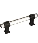 Amerock Cabinet Pull 5-3/8 BP36654CBBR Clear/black. Fixed Price $9.99.