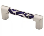 Pack Liberty P16310C-281 3" Crystal Lace Blue & Satin Nickel Cabinet Pull Read. Fixed Price $14.95.
