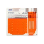 Rok Hardware Knob Handle Pull Drill Mounting Template For Cabinet Orange. Fixed Price $20.99.