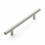 Box Of 25 Dynasty Hardware European 7-3/4" Bar Cabinet Pull Satin Nickel. Fixed Price $25.00.