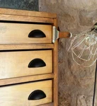 3"CC Basic Cup Handle *matte Black* Pull Knob Kitchen Bath Cabinet Hardware. Fixed Price $101.79.