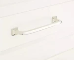 Signature Hardware Klein 6" Solid Brass Cabinet Pull Polished Nickel. Fixed Price $13.00.
