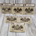 Lot Of Vintage Nos Sears Roebuck #5627 Door Drawer Drop Pull Handle 3" Hole. Fixed Price $39.99.