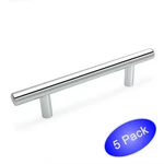 *5 Pack* Cosmas Cabinet Hardware Polished Chrome Handles Bar Pulls #305-4CH. Fixed Price $11.22.