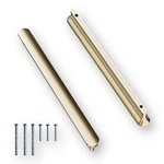 Cobbe Elite 10 Pack Brushed Gold 5 Hole Center Cabinet Handle Pulls Alloy. Fixed Price $30.00.