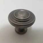 Gliderite 1-1/4" Round Cabinet Pull Knob (weathered Nickle 5415-WN-1 (9 Ct.). Fixed Price $14.99.