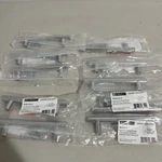 Lot 10LIBERTY Steel 3-3/4" Handle T-bar Door Pull Polished Chrome P01012-PC-C. Fixed Price $11.99.